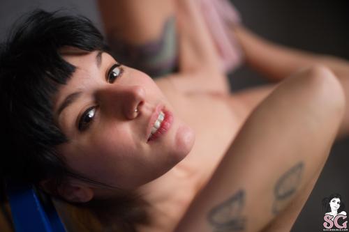 mrandmrseventwofive:Lauretta, Locker Room; SuicideGirls  -From Mr.