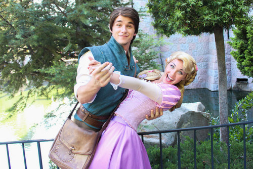 Flynn Rider and Rapunzel on Flickr.