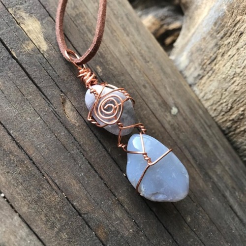 Opalite and amethyst wrapped in copper in the shop now, link in bio . . . #Hippiestyle #newagehippie