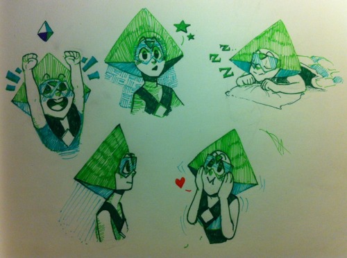 cupofsweettears:The Peridot from Steven Universe