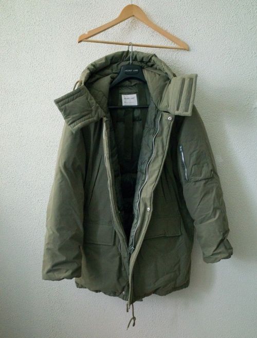 lacollectionneuse: goose down n3b parka (it 46) • helmut langUS $400.00