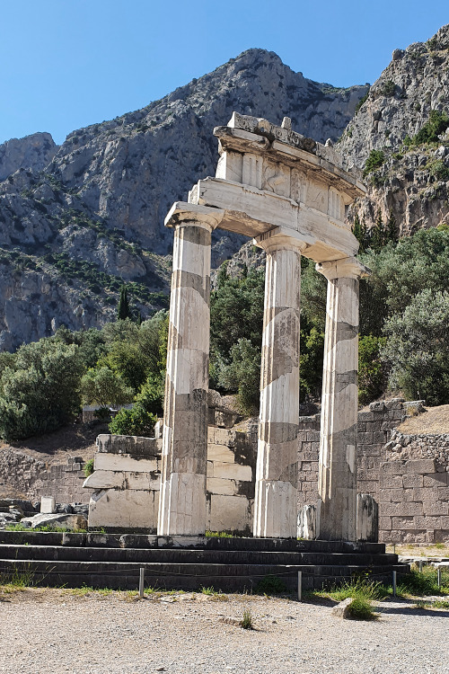 The Tholos of Delphi at the Sanctuary of Athena Pronaia, Greece