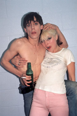 seventiessixties:  Debbie Harry and Iggy