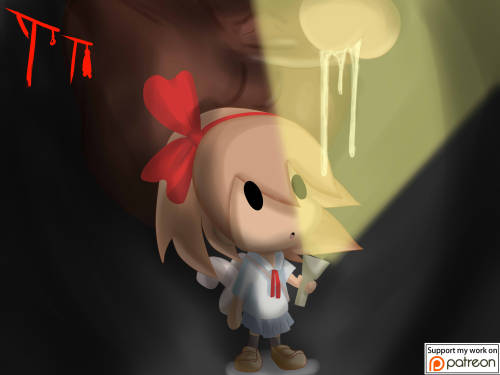 XXX so i just beat yomawari : night alone. so photo