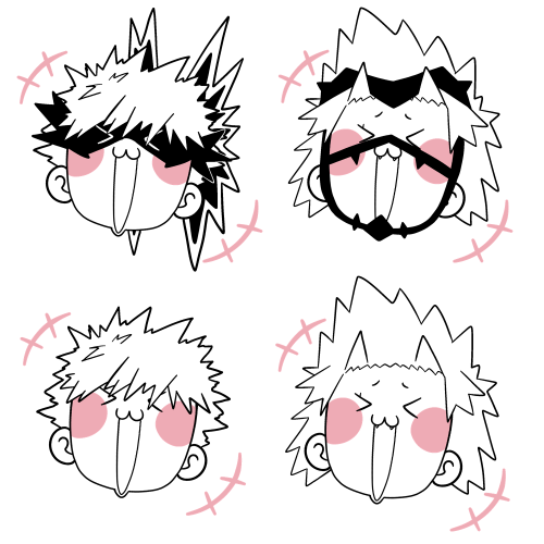 chibi kiribaku uwu/~~