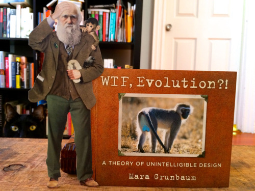 wtfevolution:Psst. I have no idea why, but the WTF, Evolution?! book is less than $3.50 new on Ama