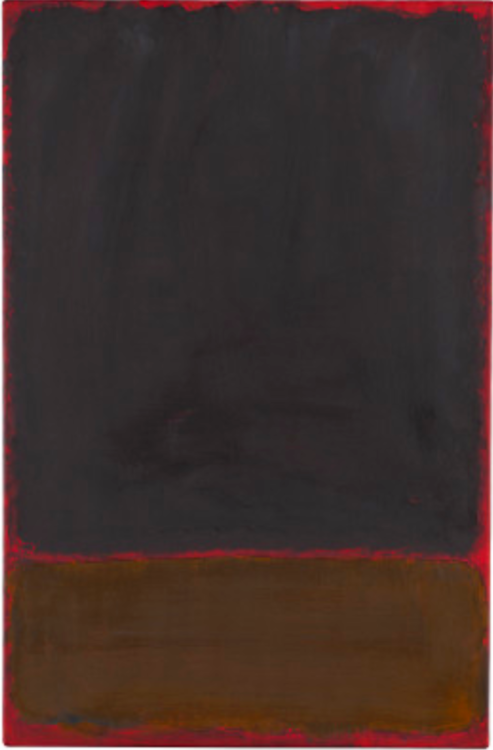 Mark Rothko, Untitled, 1969 Acrylic on paper mounted on hardboard panel© Kate Rothko Prizel and Ch