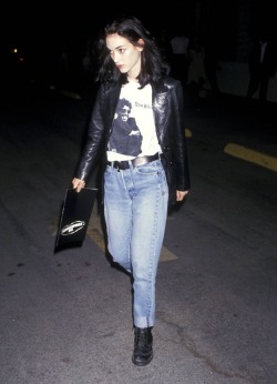 coolkidsofhistory:  Winona Ryder at “The