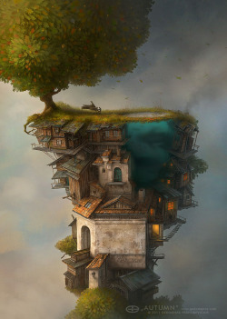 asylum-art:  Gediminas Pranckevicius: Surreal Worlds Digitally Painted on Behance, deviantART Lithuanian artist, Gediminas Pranckevicius has been a graphic designer for years, but his true talents allowed him to shine once he was inspired to create his