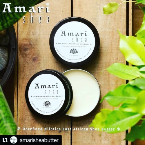 Last shout out for day 3 of @justacard week! @amarisheabutter for quality unrefined, East African sh