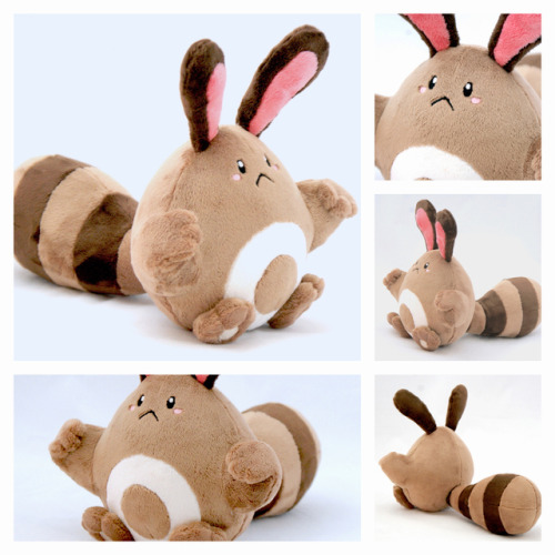 Sentret Plush, yet another personal project haha. Sits about 6 inches tall, excluding the ears. Made