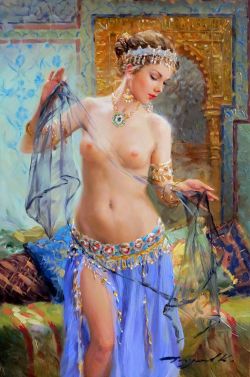 artbeautypaintings:  unknown - Konstantin Razumov 