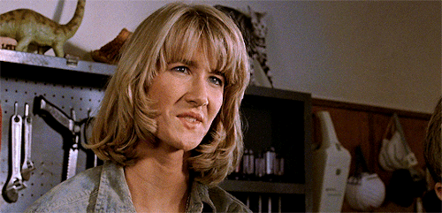jakeledgers: Laura Dern as Ellie Sattler in Jurassic Park (1993) dir. Steven Spielberg