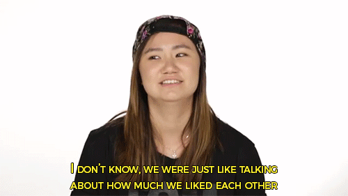 sizvideos:What it’s like to kiss another woman for the first time - Watch the full video
