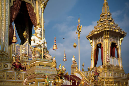 Tha Royal Creamatorium of King Bhumibol Adulyadej Part I, Thailand, 2017 photos from WWW.AEY.ME