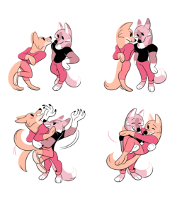 stutterhug: A Woof Starting Some Trouble ~ &hellip;this is super cute and all, but it looks like he sprouted an extra set of arms in the third panel xp