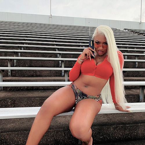femalepopculture:theestallion: Do what I say or go get a new bitch #realhotgirlshit