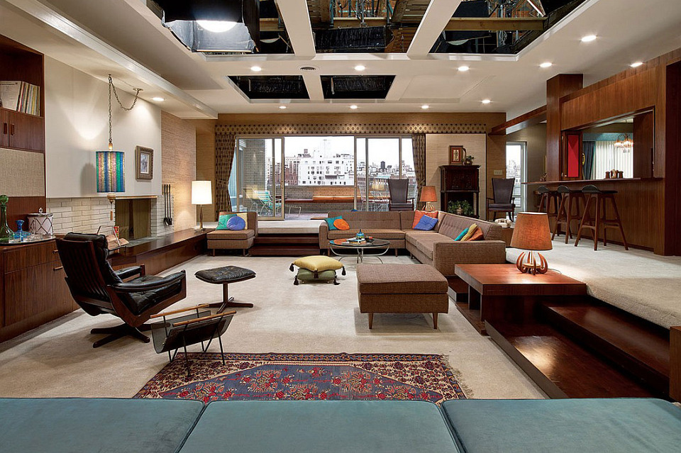 ap-architecturememories:  &lsquo;Mad Men set design 