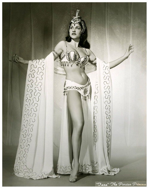 Tana   The Temptress      (aka. Tana Dobeen / Donna Watkins)Also often billed as:  “The Persian Princess”..