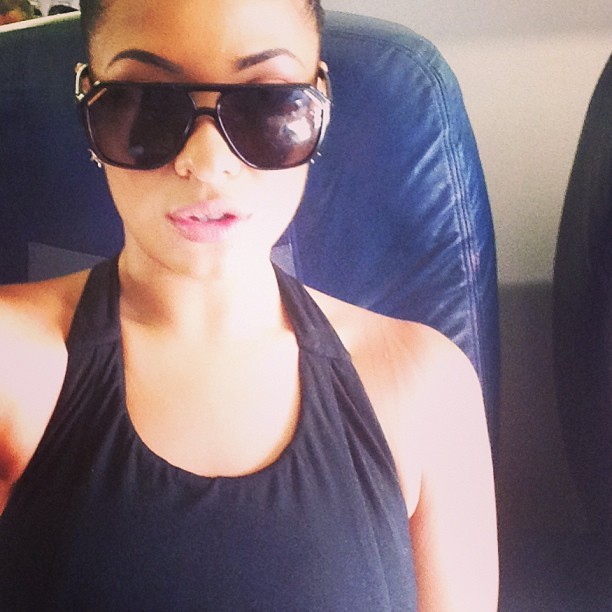 stephsdope:  #sickselfiebro part two 😎 ✌✈ lol (at McCarran International Airport