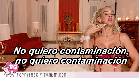 perritasgif:  Cuando estas en estado zen pero te vienen con chismes