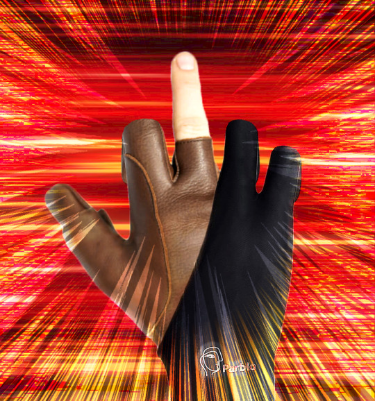 Love of Icarus — archers gloves vs digital artist gloves being