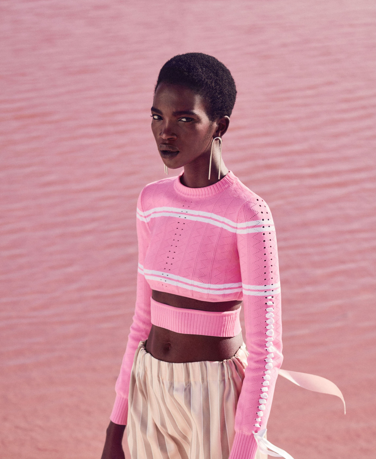 lindseywixsonslaugh:  wearesodroee:   Think PinkPublication: Harper’s Bazaar US
