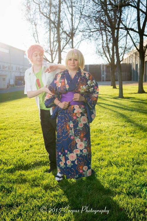 Finally! Some decent photos of our Ao No Exorcist cosplay! These were taken a few weeks ago at Sacco