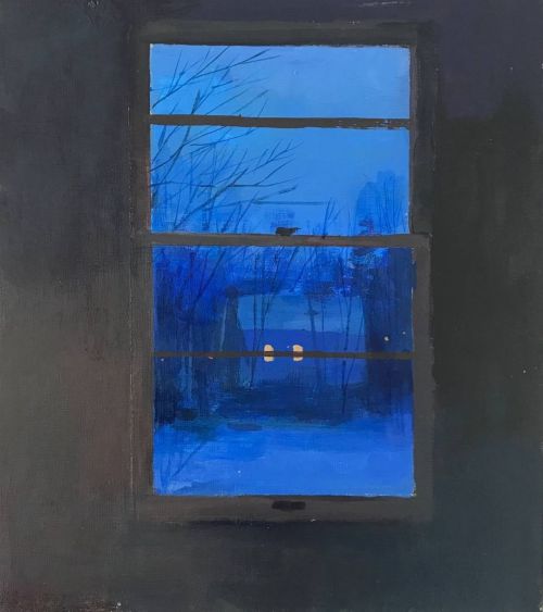 nobrashfestivity: Jeremy Miranda,  Blue Snow, Night. 2019