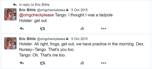 omgcheckplease: ☆ Eric Bittle’s October 2015 Tweets! (PDF) Keep reading