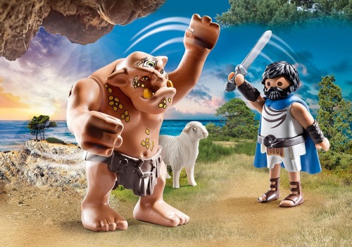 Don’t mind me losing my mind over these Greek Mythology themed Playmobils.BONUS: Hermes looks like H