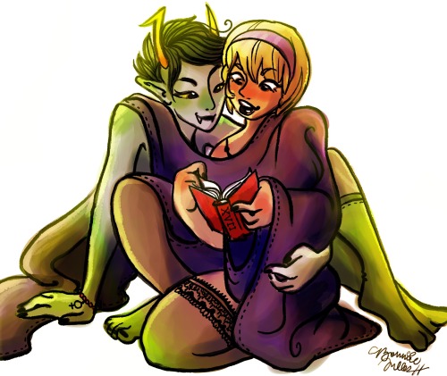 mobiusreacharound:just readin to the girlfriend~bonus: