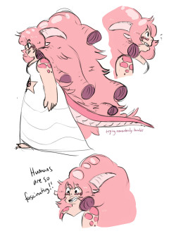 tryingmomentarily:  rose quartz dragon! 