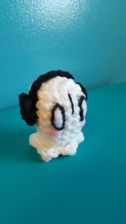 Napstablook might not be feeling up to it right now but I felt like crocheting this tiny adorable ve