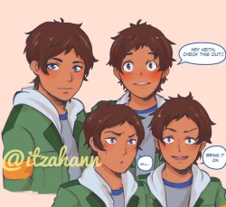 itzahann:  A bunch of Lance doodles I drew