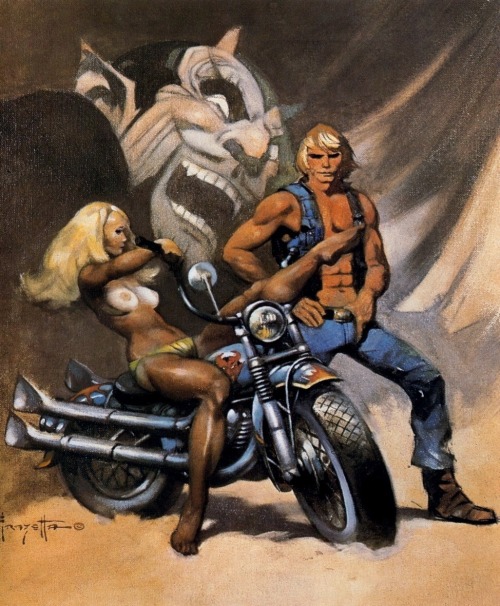 boomerstarkiller67:Devil Rider - Frank Frazetta