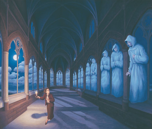 Optical Illusion Paintings By Rob Gonsalves