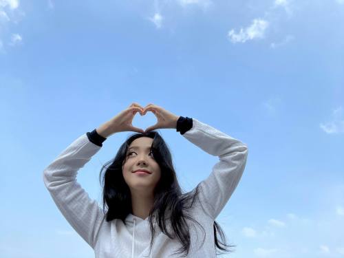 Jisoo Soft Blue Moodboard~