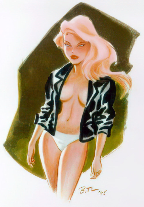 Rare artwork by Bruce Timm