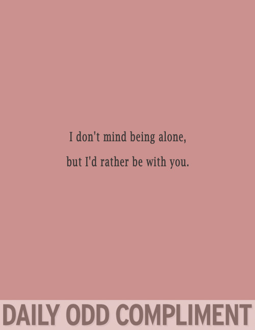 &ldquo;Being Alone&rdquo;