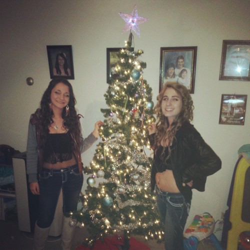 Forst xmas w boo #girls #christmas #babes #boothang