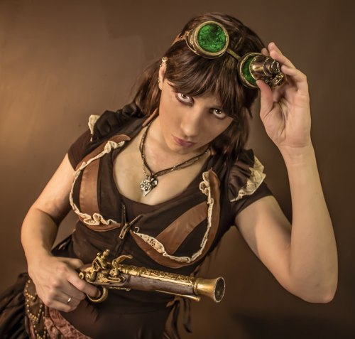 Steampunk mercenary