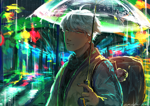 erabu-san: rainy day