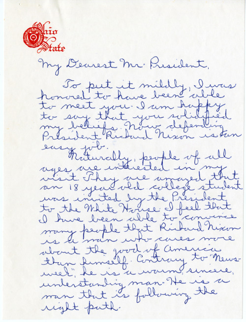 richardnixonlibrary: Here is one interesting document from the Alexander Butterfield materials we re