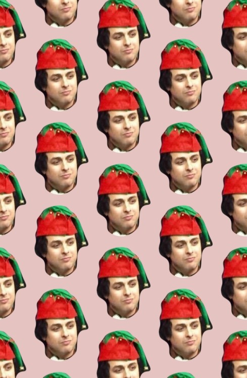 someoftheyoung: An Elf-Billie lockscreen for all your Green Day/Christmas needs