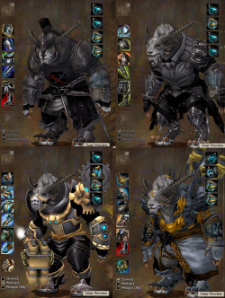 wintrwulf:  Posting this for a friend who is making a charrdian soon. These are some of my armor concepts for Strax. ^_^ Guess which one is waaaaaaay too expensive for me to achieve? ;.;