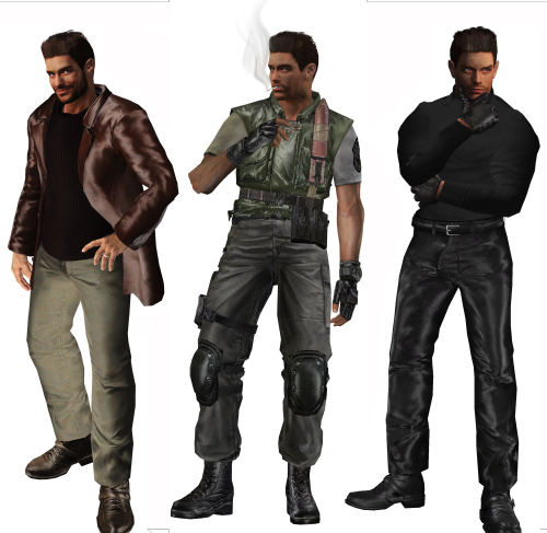 RE1 CHRIS Sexy costume outfits !I&rsquo;ve come up with the Casual Brown Leather Blazer and