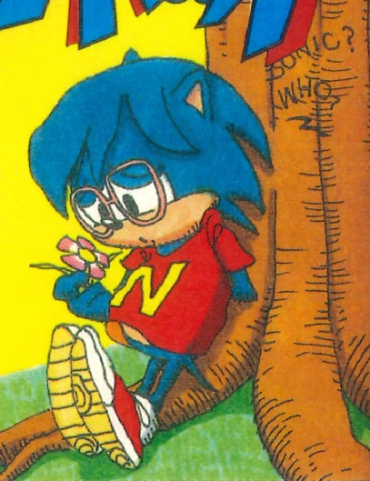 Sonic The Hedgeblog — A panel from the Sonic The Hedgehog 1991 manga.
