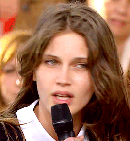 vacthdaily:Marine Vacth attending Le Grand Journal in Cannes, 2013