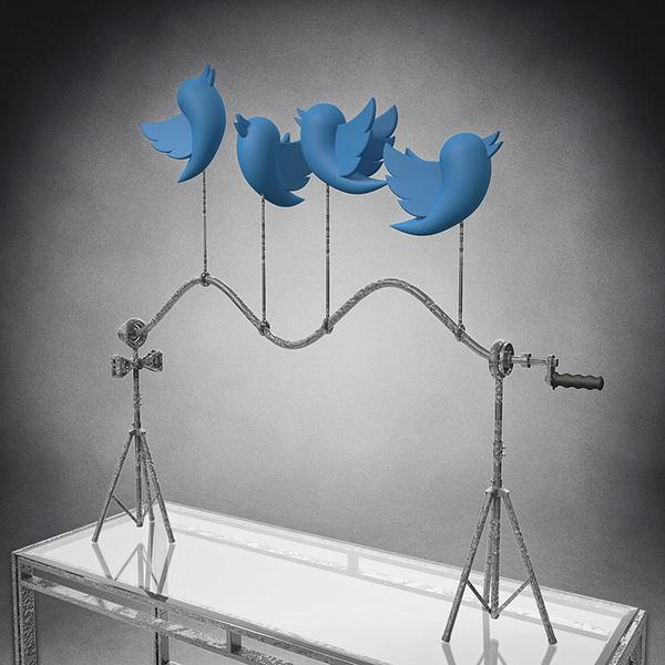 eatsleepdraw:  The Twittering Machine. Die Zwitscher-Maschine (After Klee).  by